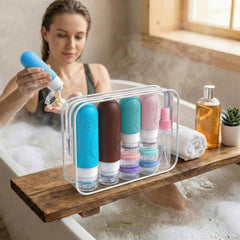 16-Pack TSA-Approved Leakproof Travel Bottles for Toiletries