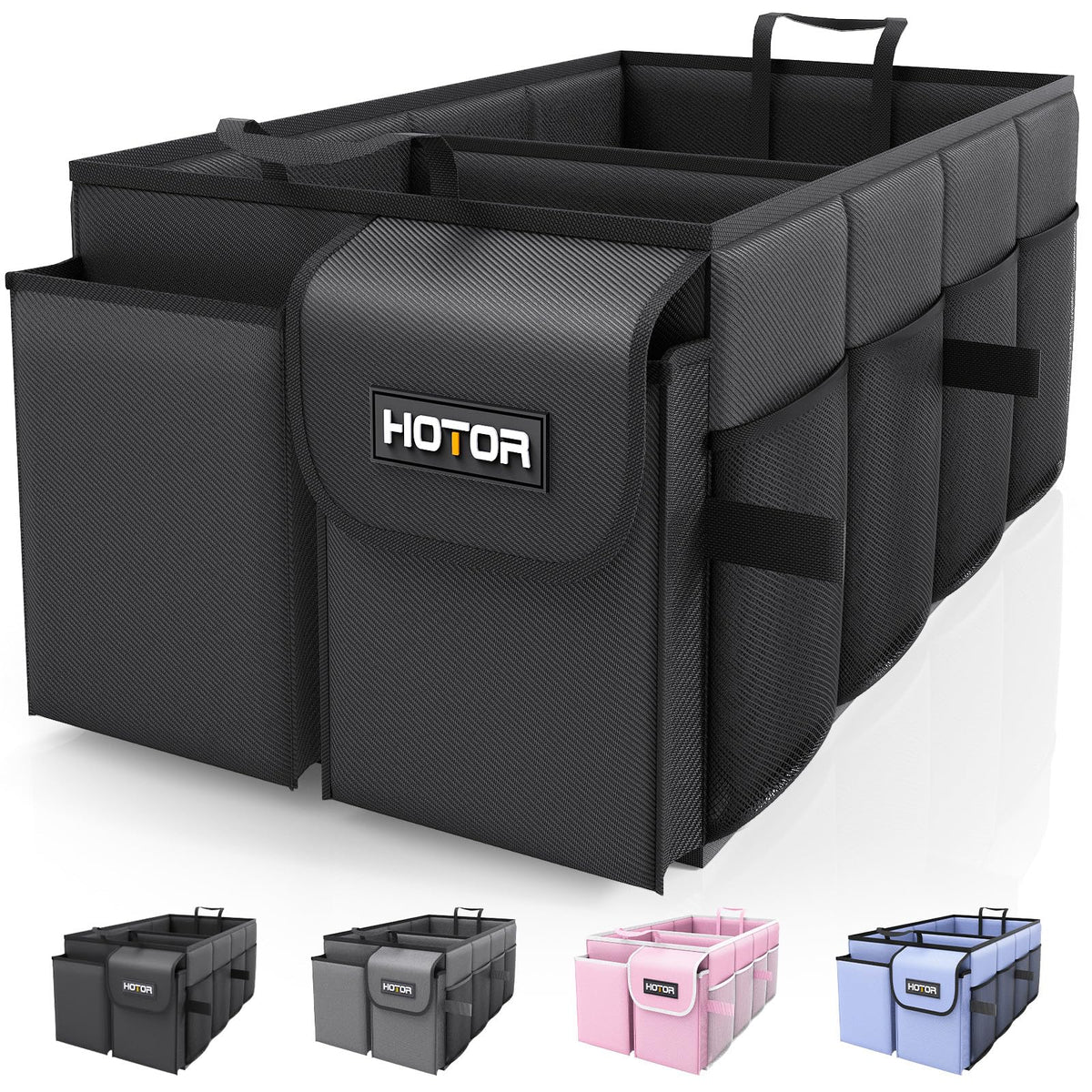 Foldable Car Trunk Organizer for SUVs, Sedans & Travel Gear