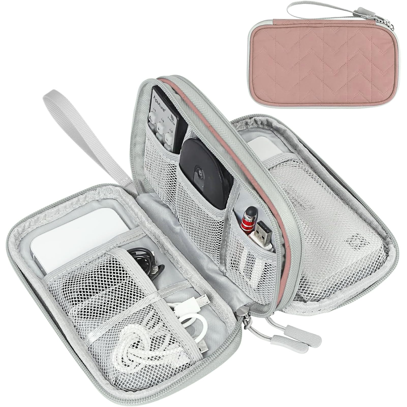 FYY Electronic Organizer, Travel Tech Pouch Bag, Cable Organizer