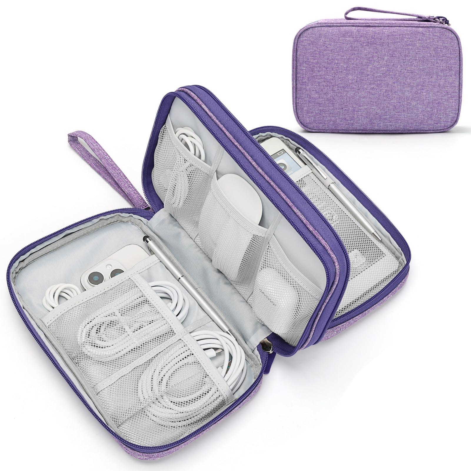 FYY Electronic Organizer, Travel Tech Pouch Bag, Cable Organizer