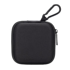 Mini Hard Shell Earbuds Case with Carabiner for Travel