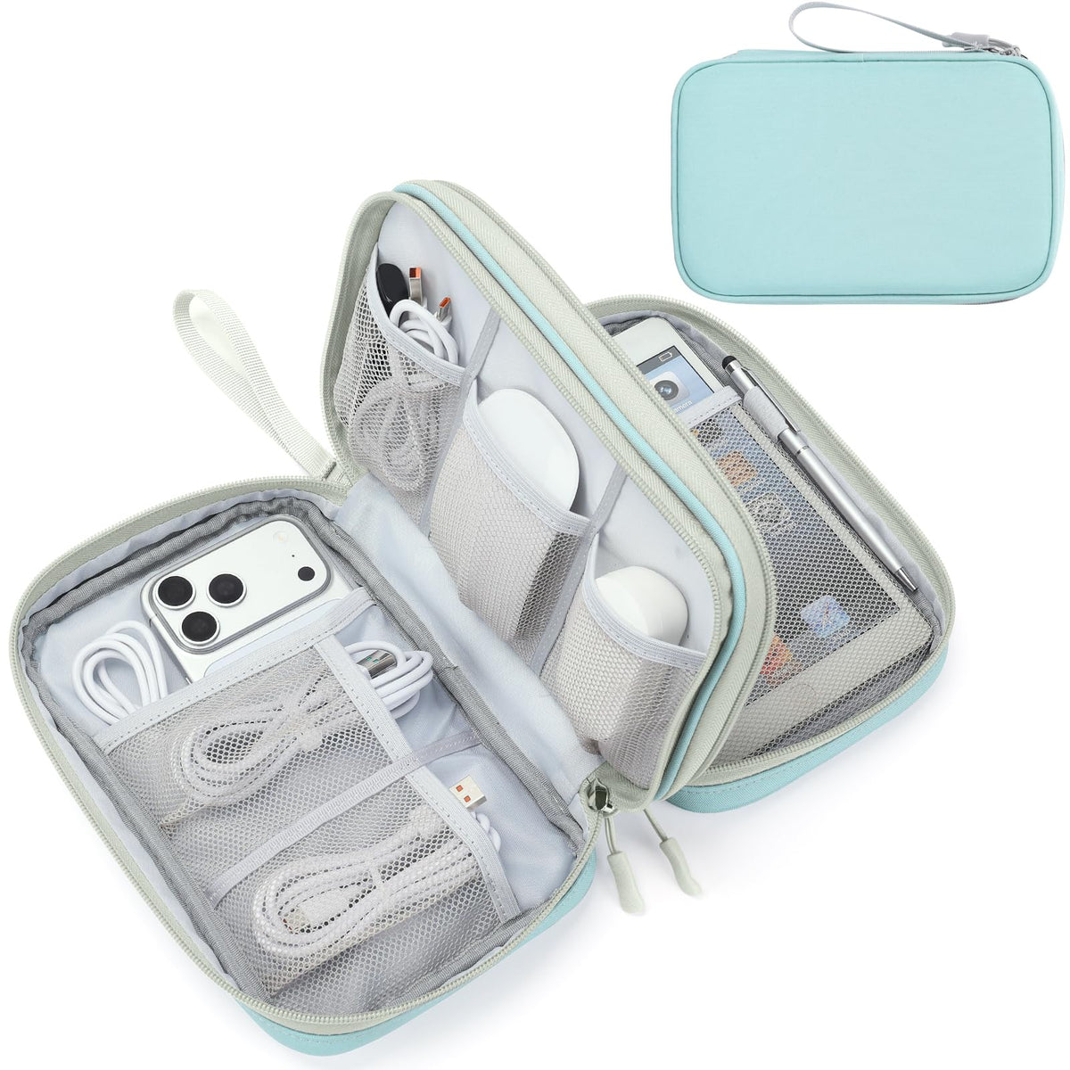 FYY Electronic Organizer, Travel Tech Pouch Bag, Cable Organizer