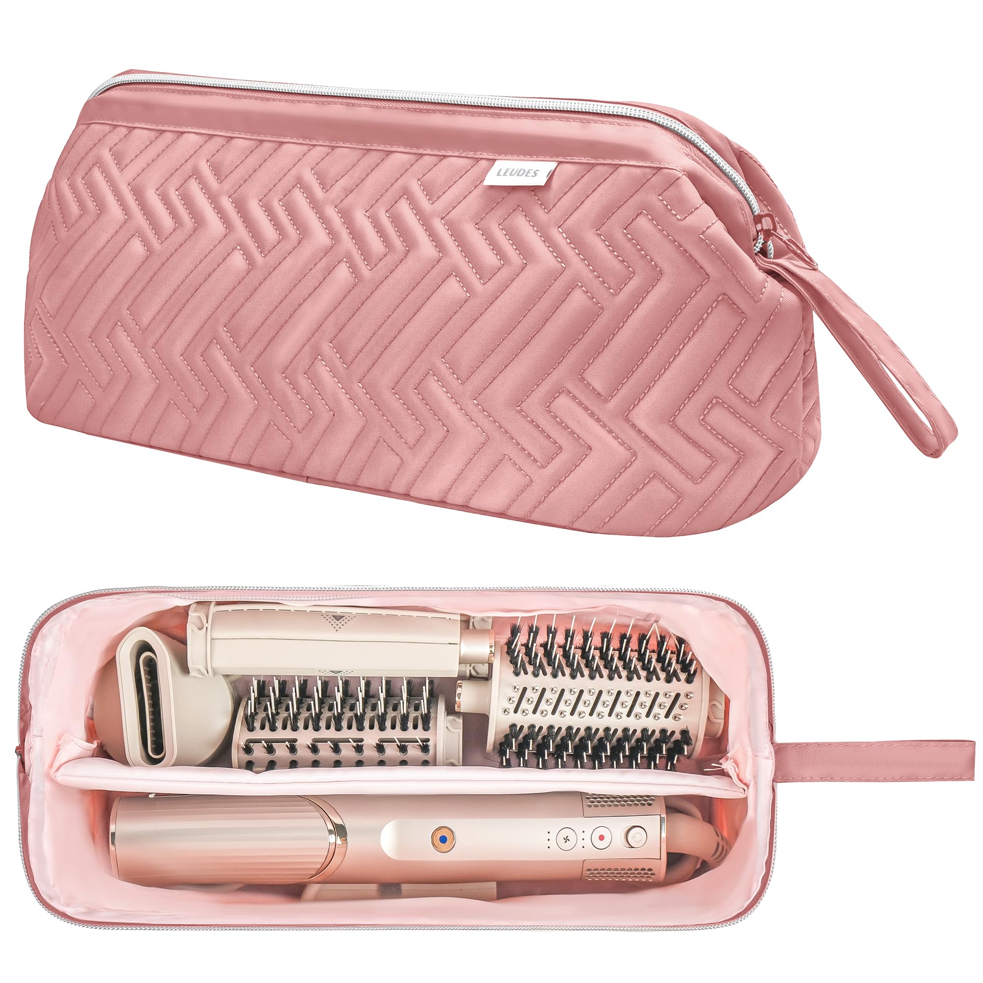 Leudes Hair Tools Travel Bag with Heat Resistant Mat for Shark Flex Style
