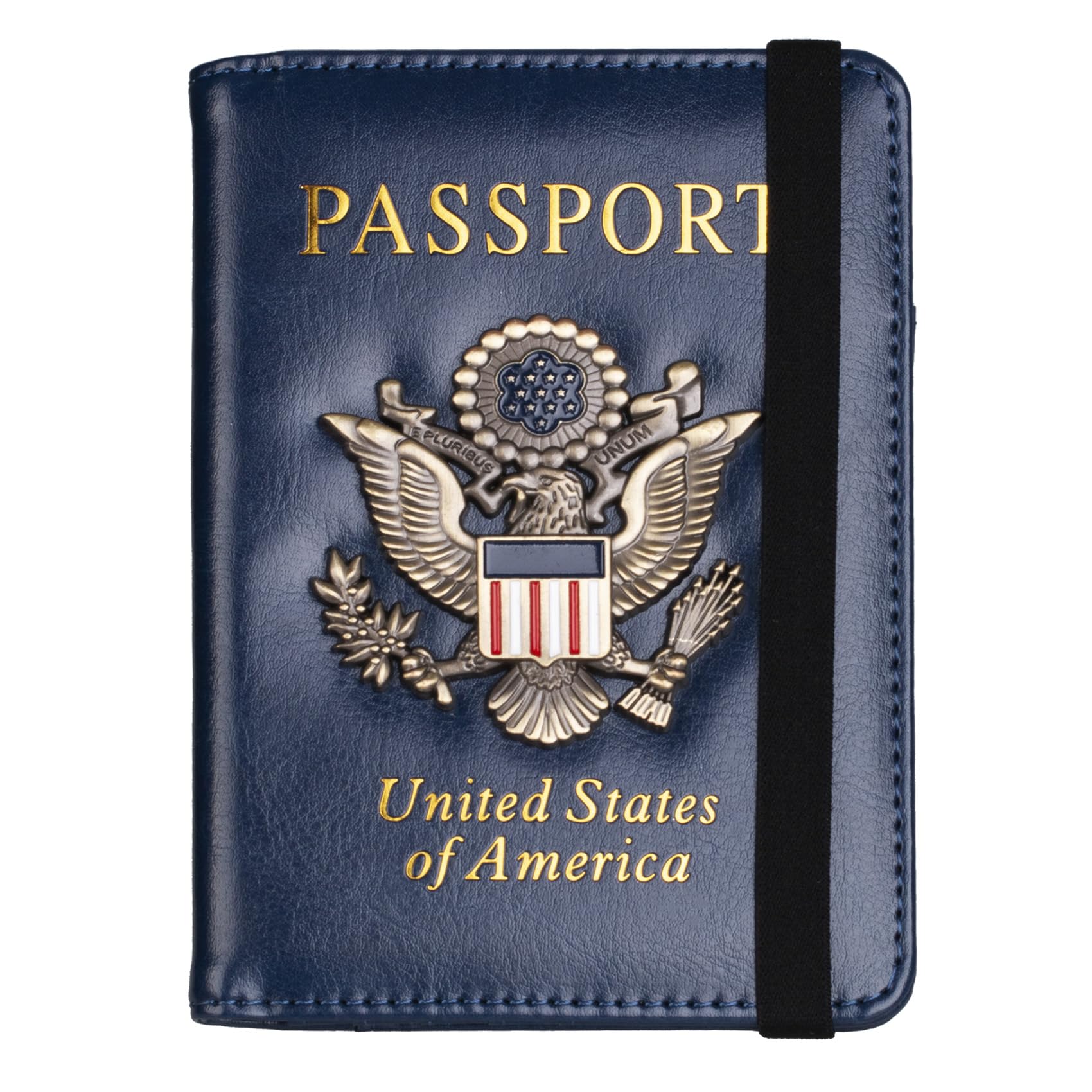 TOURSUIT RFID Blocking Passport Holder, Leather Travel Wallet