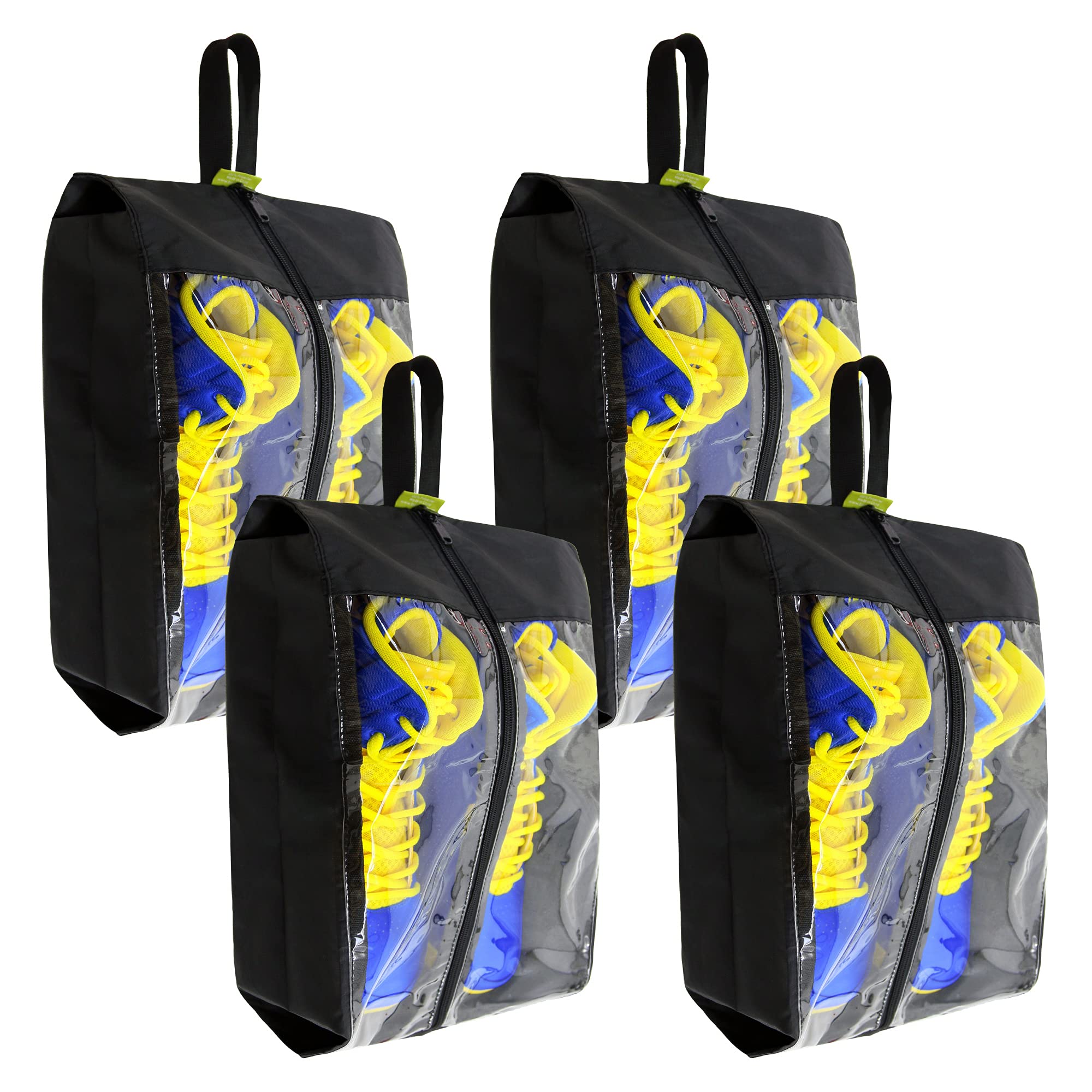 BeeGreen 6/8/12 Packs Shoe Organizer Shoe Bags For Travel with Zipper Closure, Shoe Storage Organizer with Handle