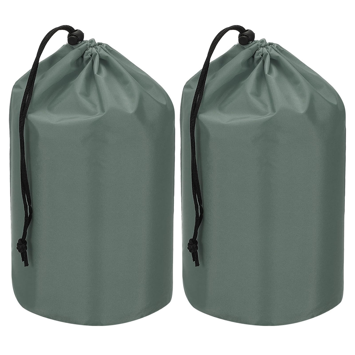 PATIKIL Stuff Sack, Waterproof Outdoor Storage Sack Portable Drawstring Dust Flap Bag Lightweight Sleeping Bag for Camping Hiking Travel