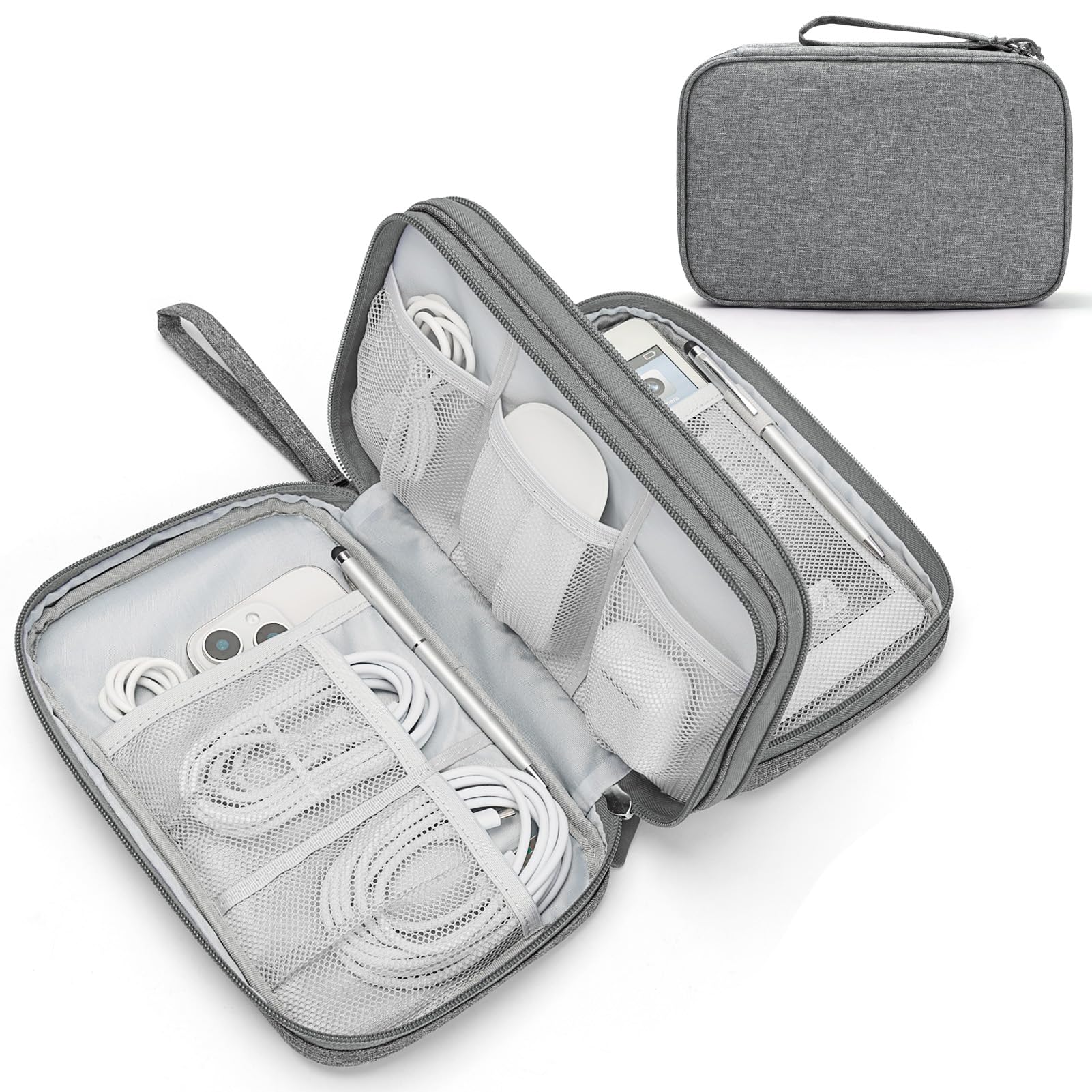 FYY Electronic Organizer, Travel Tech Pouch Bag, Cable Organizer