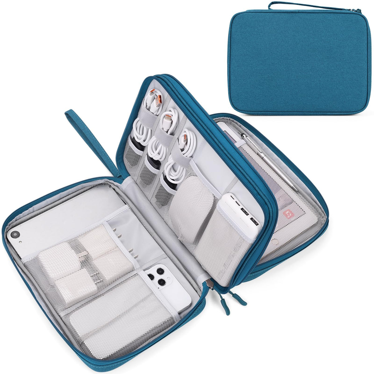 FYY Electronic Organizer, Travel Tech Pouch Bag, Cable Organizer