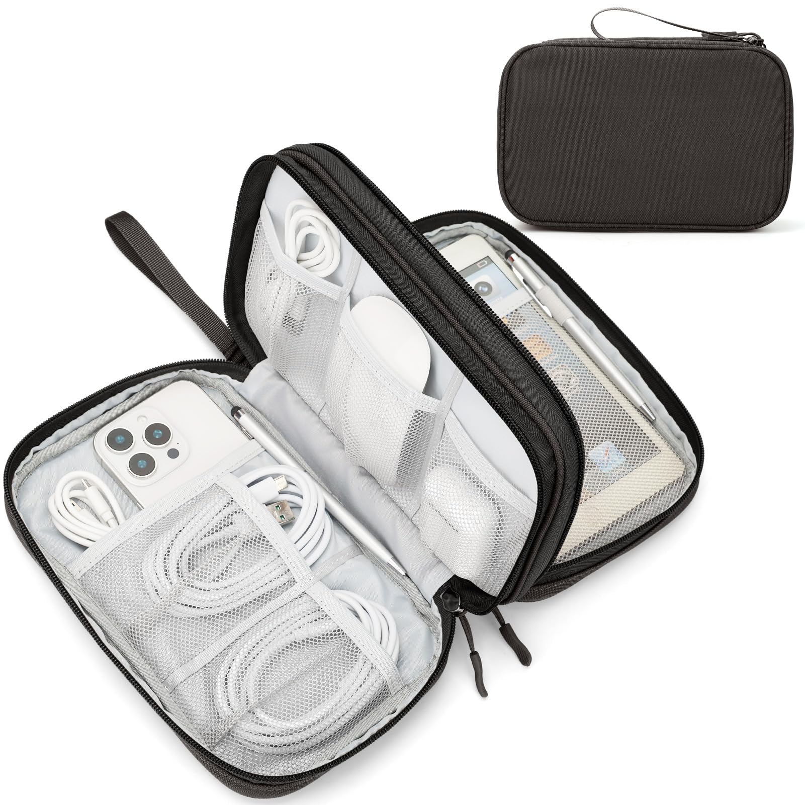 FYY Electronic Organizer, Travel Tech Pouch Bag, Cable Organizer