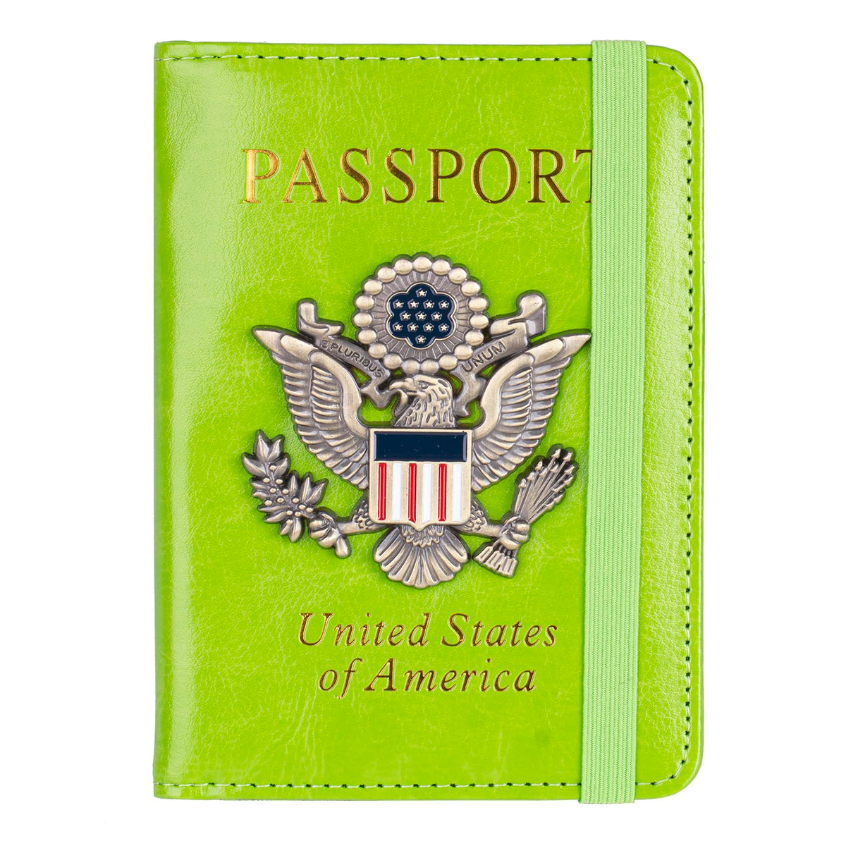 RFID Blocking Leather Passport Holder & Travel Wallet