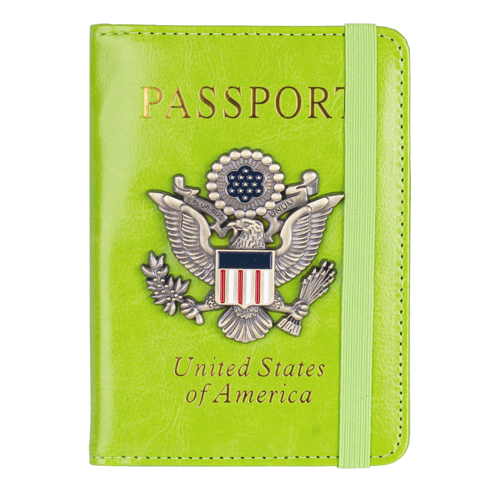 TOURSUIT RFID Blocking Passport Holder, Leather Travel Wallet