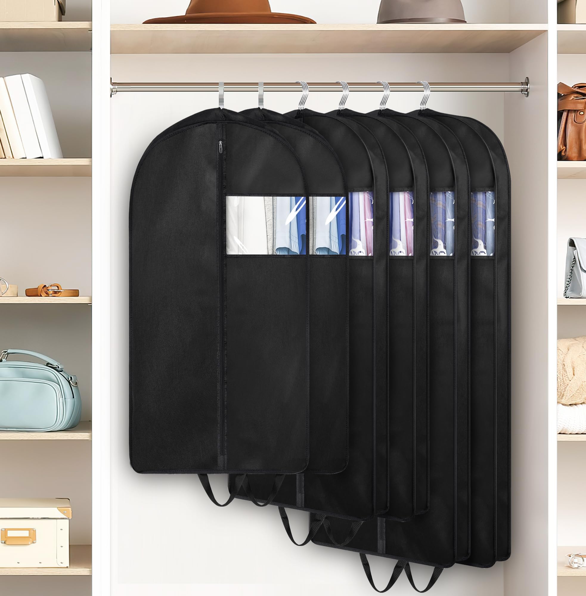 KIMBORA Suit Bags for Closet Storage