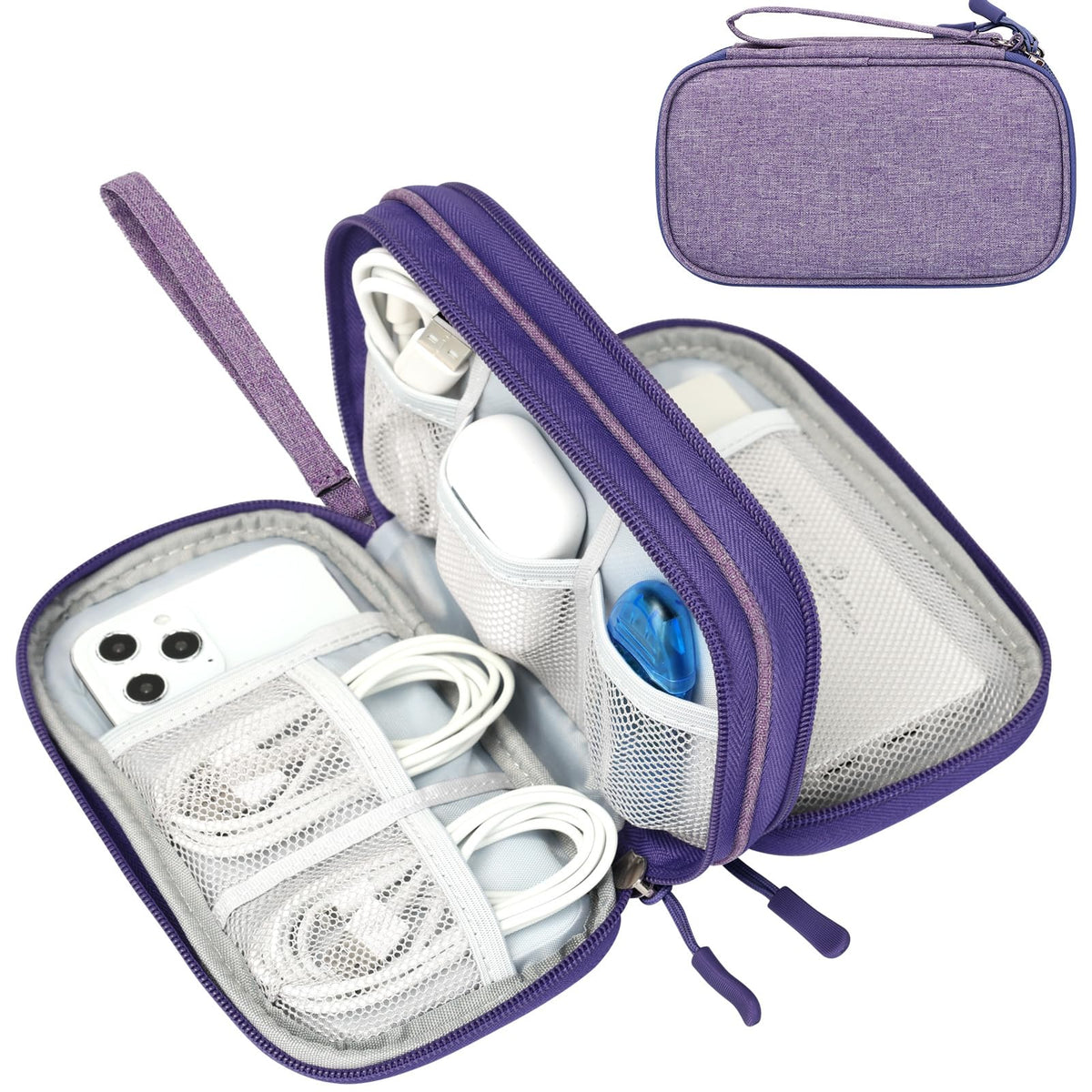 FYY Electronic Organizer, Travel Tech Pouch Bag, Cable Organizer