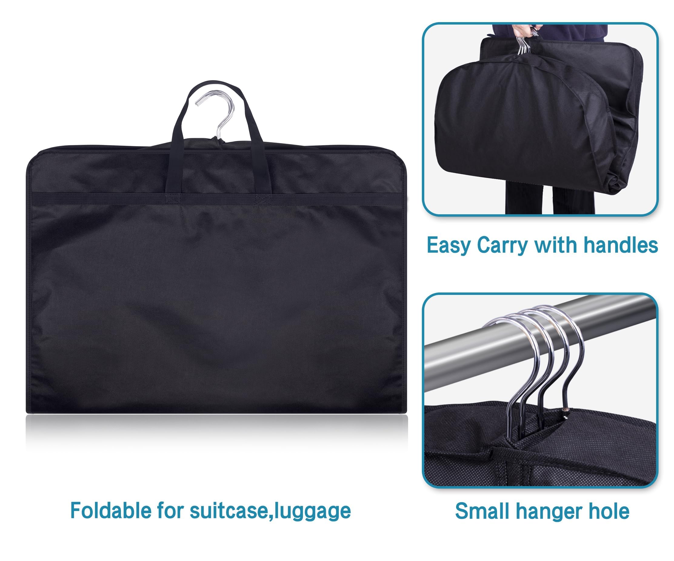 KIMBORA Suit Bags for Closet Storage