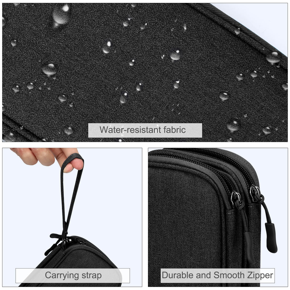 FYY Electronic Organizer, Travel Tech Pouch Bag, Cable Organizer