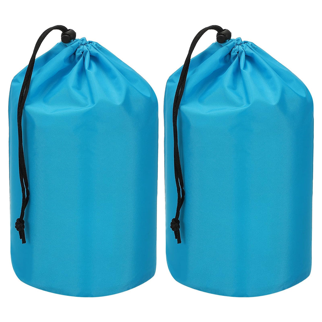 PATIKIL Stuff Sack, Waterproof Outdoor Storage Sack Portable Drawstring Dust Flap Bag Lightweight Sleeping Bag for Camping Hiking Travel