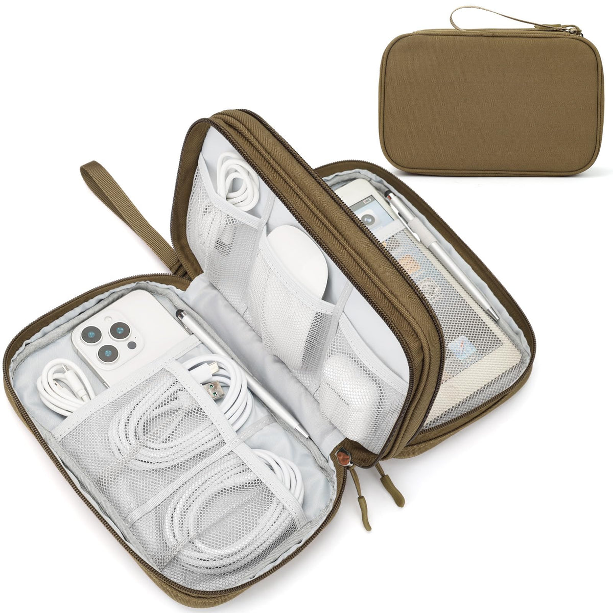 FYY Electronic Organizer, Travel Tech Pouch Bag, Cable Organizer