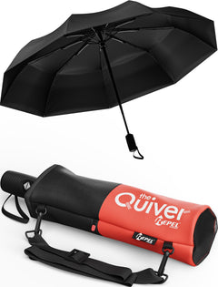 100 MPH Windproof Compact Auto-Folding Travel Umbrella