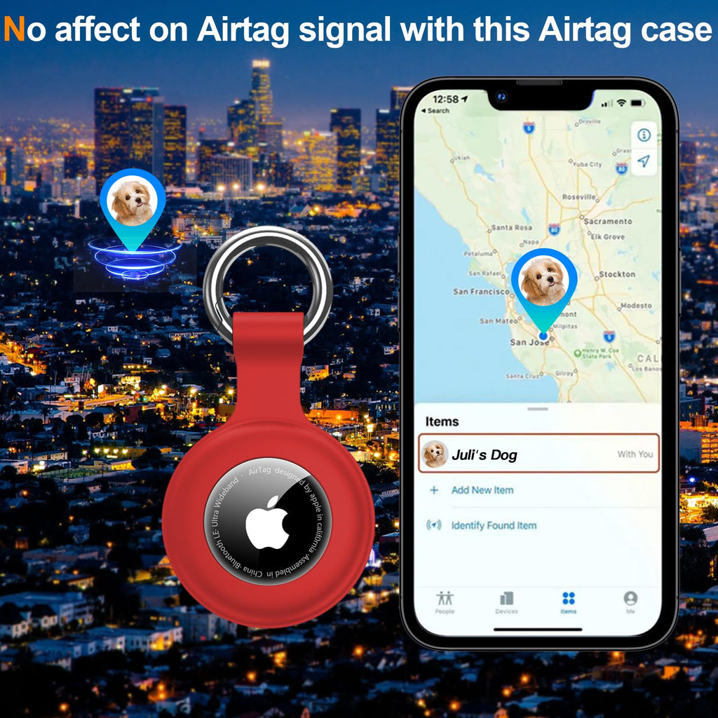 hitfine Designed for airtag Holder case