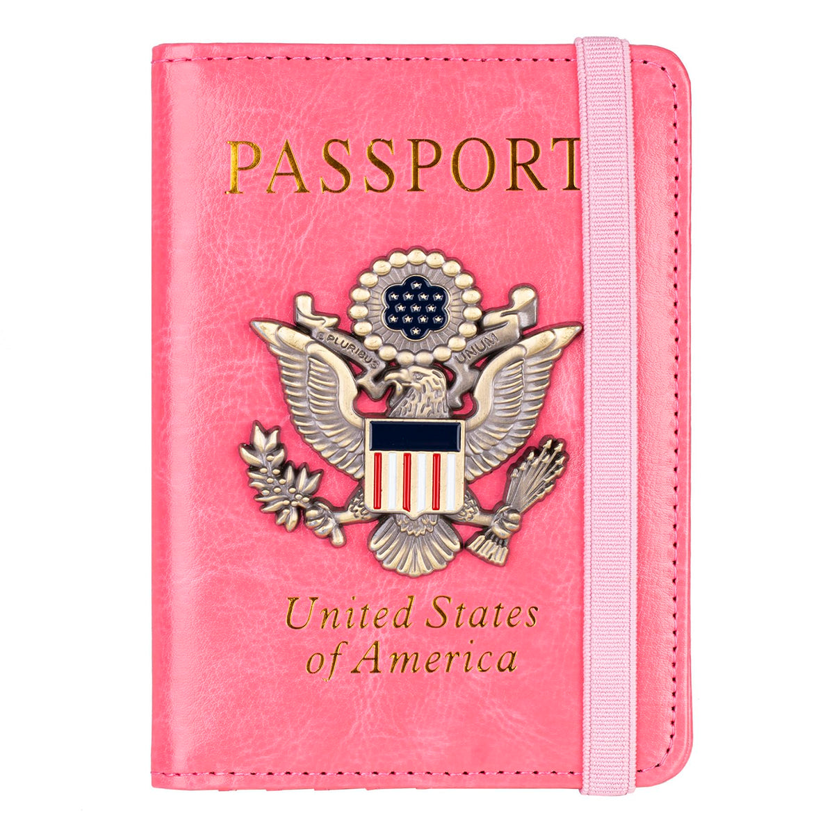 TOURSUIT RFID Blocking Passport Holder, Leather Travel Wallet