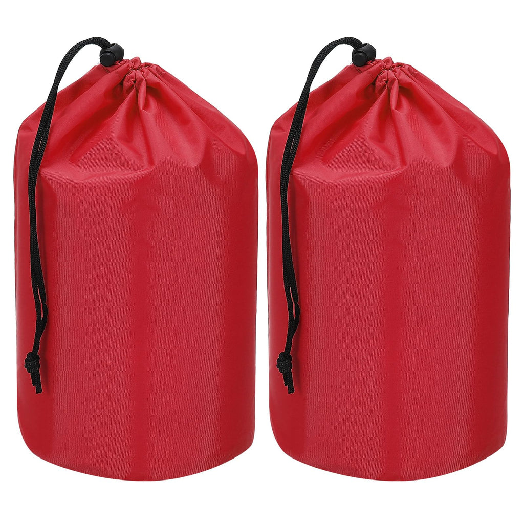 PATIKIL Stuff Sack, Waterproof Outdoor Storage Sack Portable Drawstring Dust Flap Bag Lightweight Sleeping Bag for Camping Hiking Travel