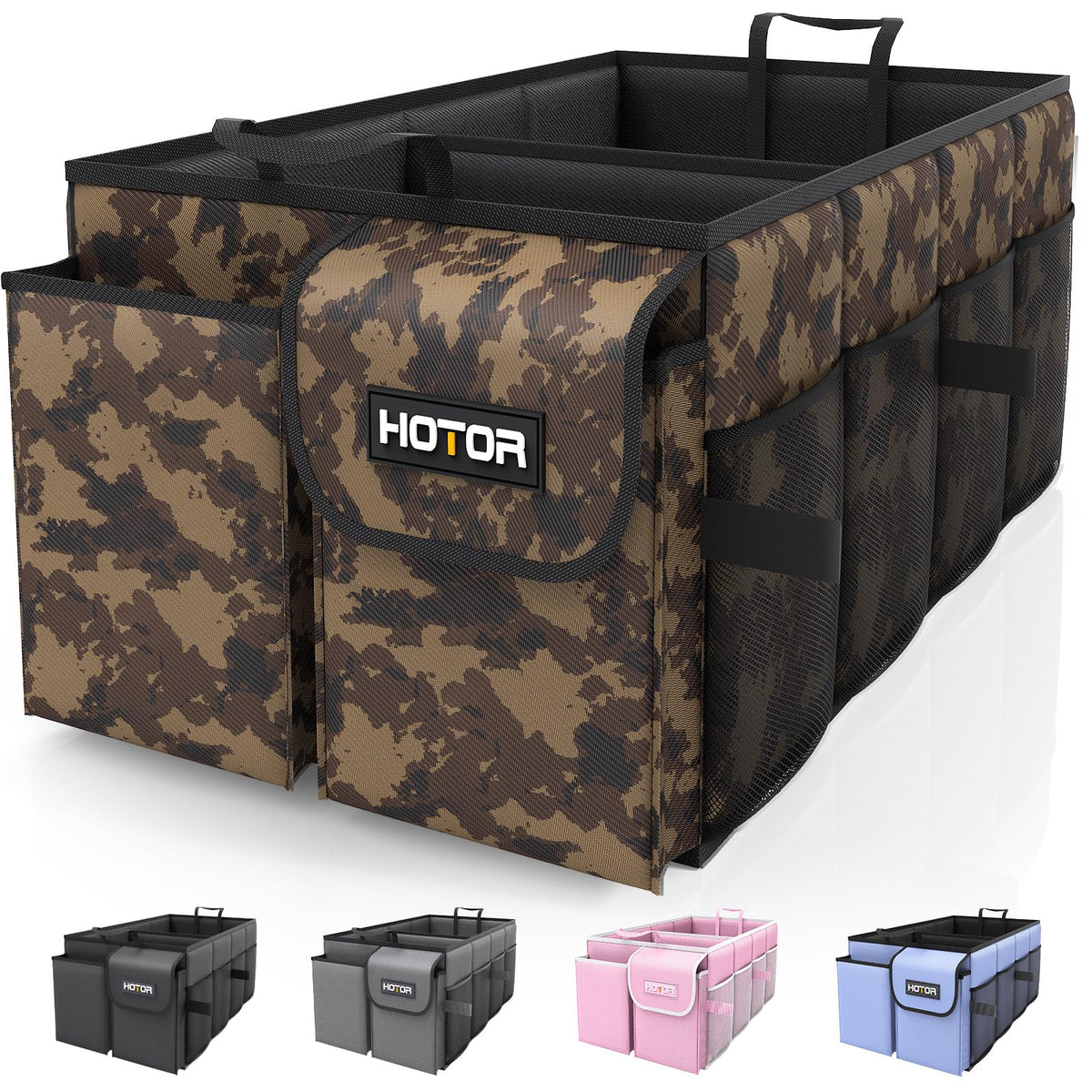 Foldable Car Trunk Organizer for SUVs, Sedans & Travel Gear