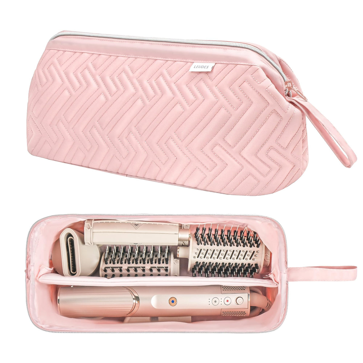 Leudes Hair Tools Travel Bag with Heat Resistant Mat for Shark Flex Style