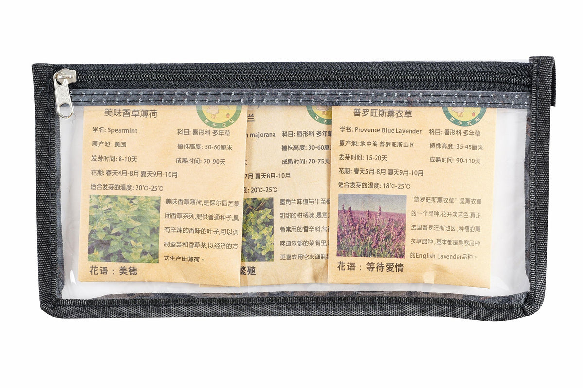YOAVIP 3.9 x 7.8 Clear Cash Register Money Pouch Bank Deposit Bag Check Wallet 10 Pack Zipper Closure
