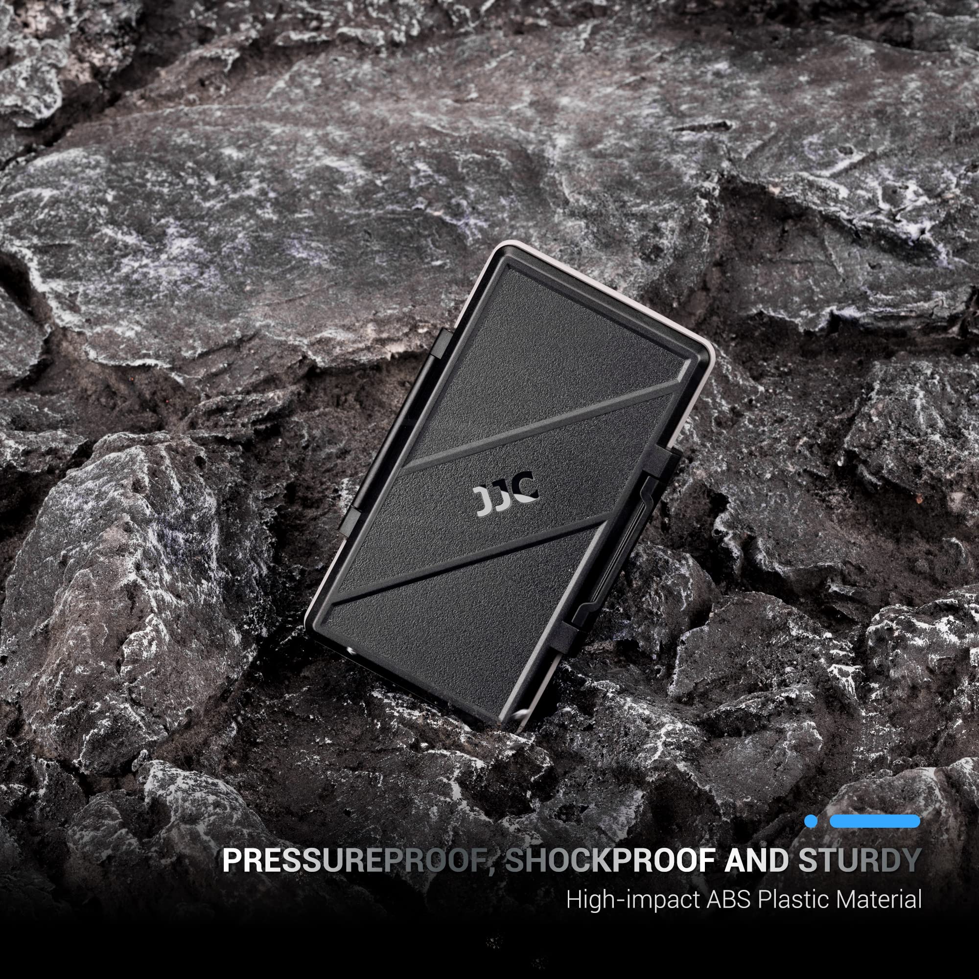 Memory Card Case Water-Resistant Anti-Shock Memory Card Wallet