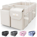 HOTOR Foldable Trunk Organizer - SUV & Sedan Compatible, Sturdy Car Organization for Accessories, Tools, Sundries